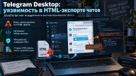 Telegram Desktop позволял внедрять JavaScript в HTML-экспорт чатов — старые файлы сохраняют риск